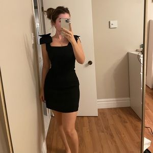 Black Bow Dress